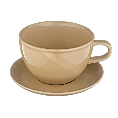 Кофейная пара RISE 320 мл золотисто-коричневая